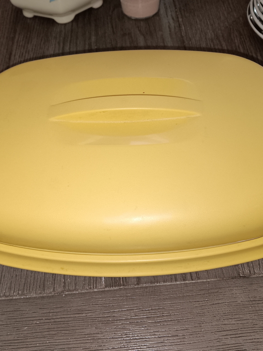 Yellow Home Kitchen Food Steamer Container - Tupperware